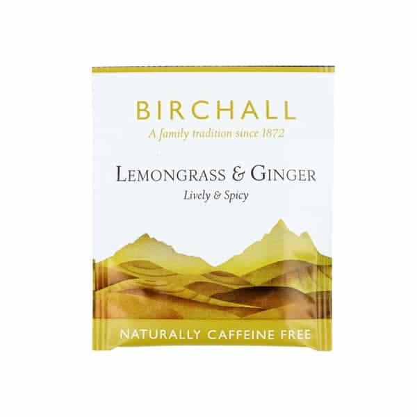Birchall - Lemongrass & Ginger Enveloped Tea Bags photo 2