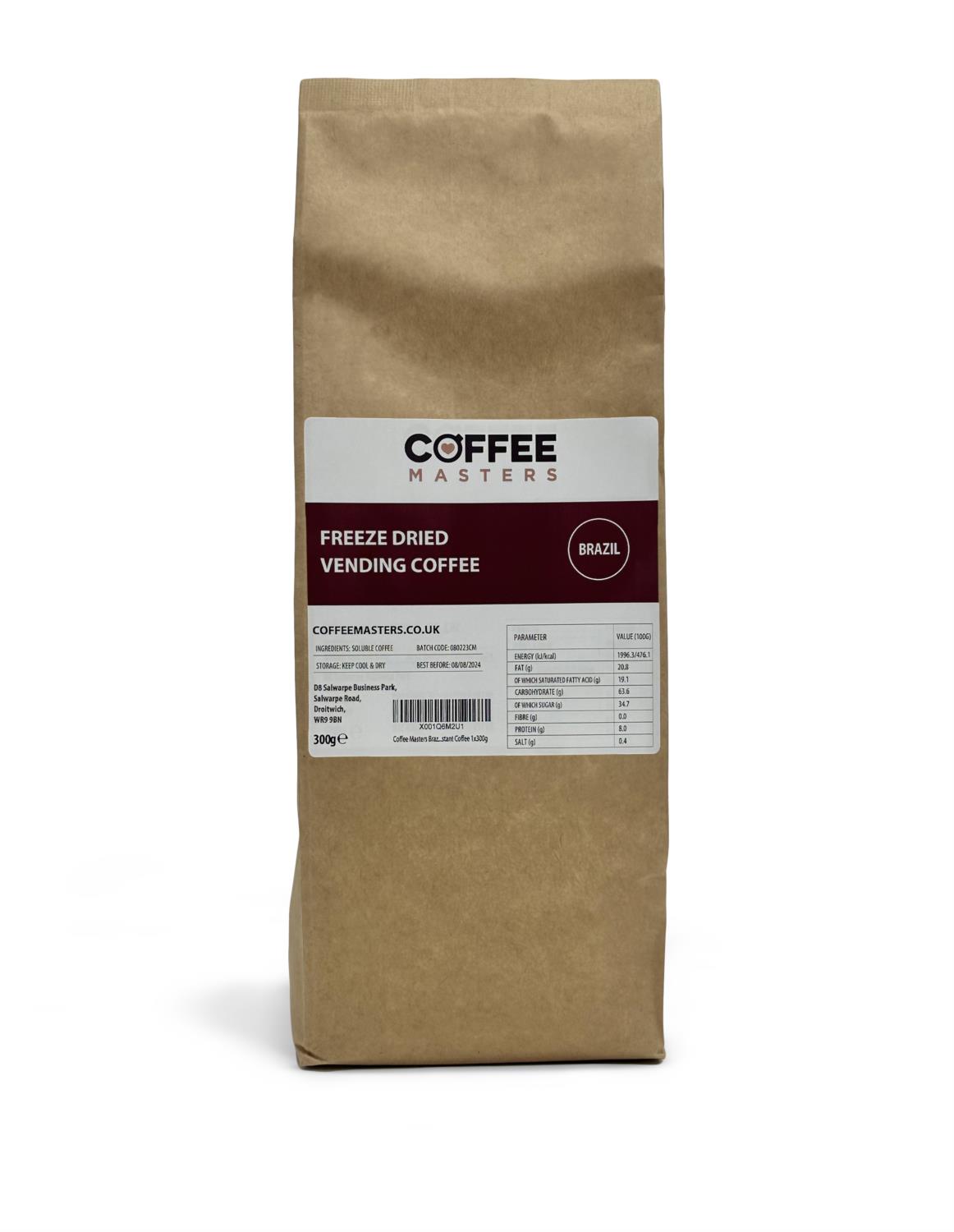 Coffee Masters - Brazil Freeze Dried Vending Coffee photo 2