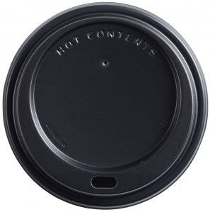 Disposable Black Sip Lids 10-20oz