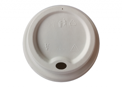Compostable Fibre Sip Lids 12/16oz