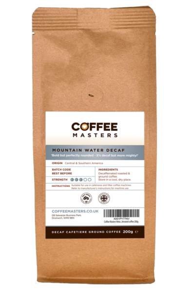 Cafetiere Ground Coffee - Mountain Water Decaf