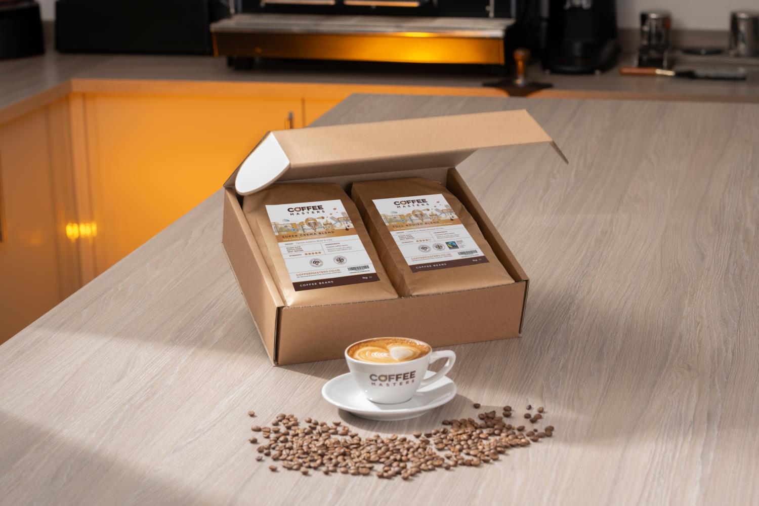 Coffee Masters Gift Set - Dark Roast Beans photo 2