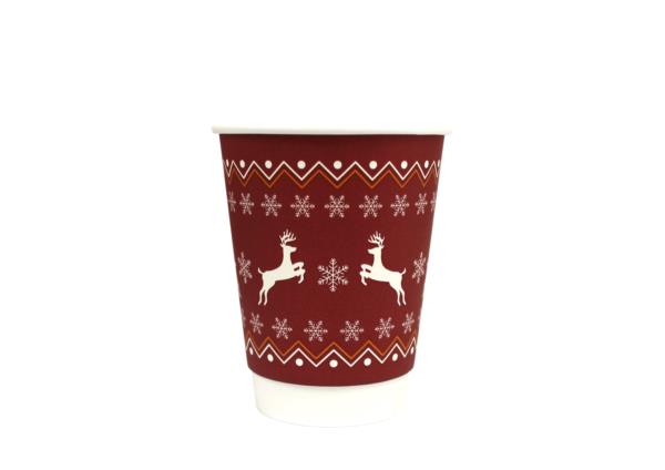 Double Wall Christmas Cup - 12oz
