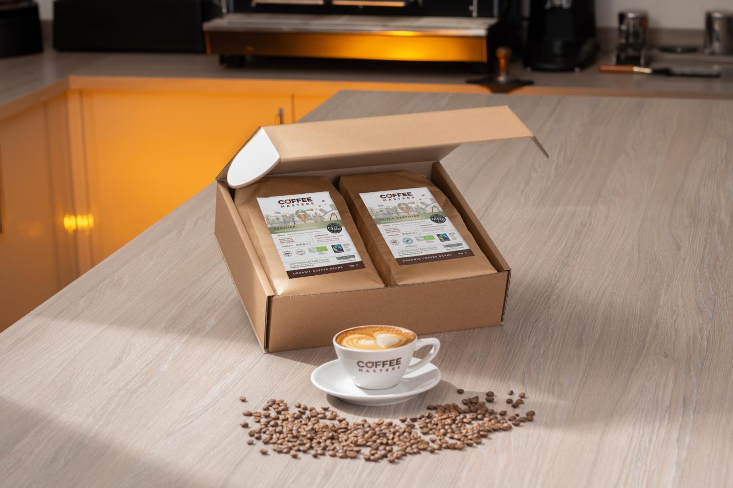 Coffee Masters Gift Set - Organic & Fairtrade Beans photo 2