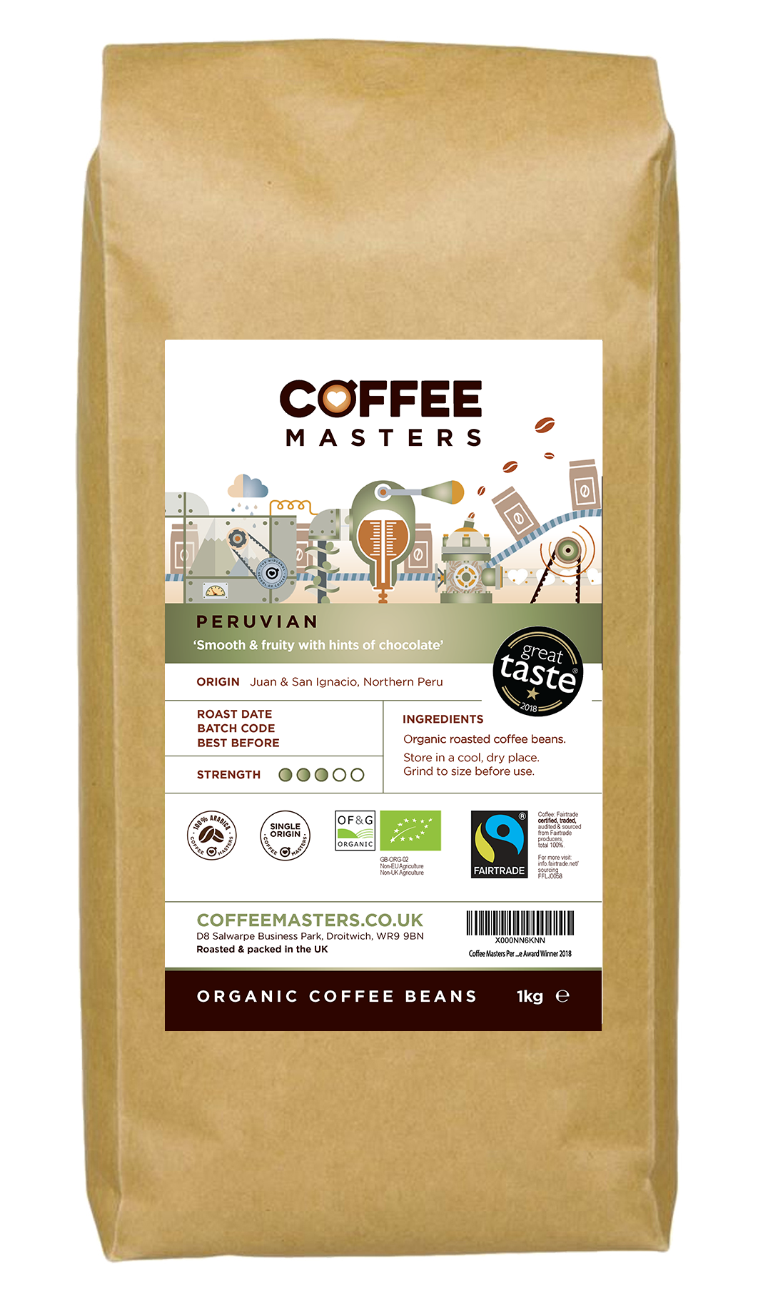 Coffee Masters Gift Set - Single Origin, Organic & Fairtrade photo 4
