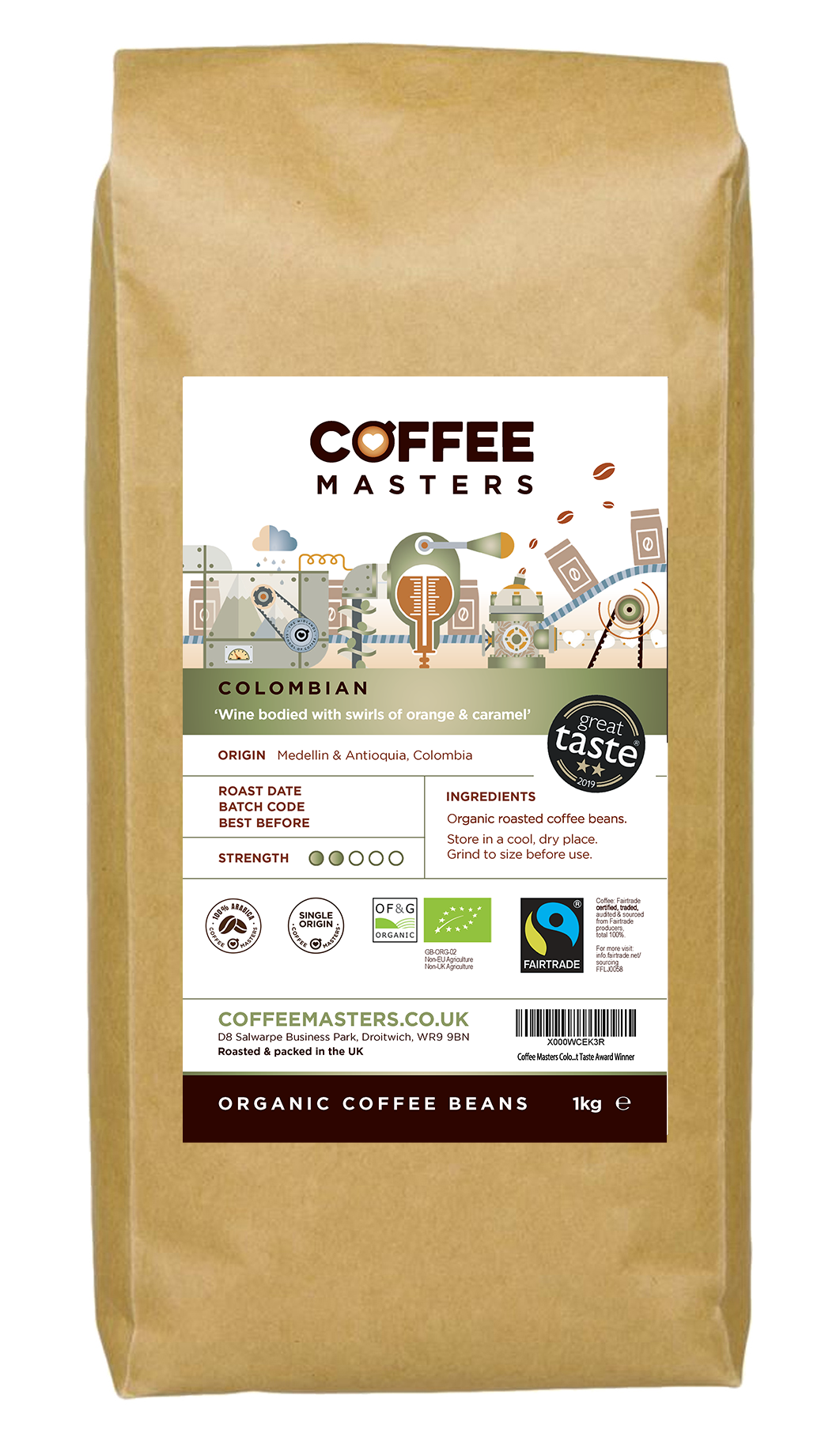 Coffee Masters Gift Set - Single Origin, Organic & Fairtrade photo 3