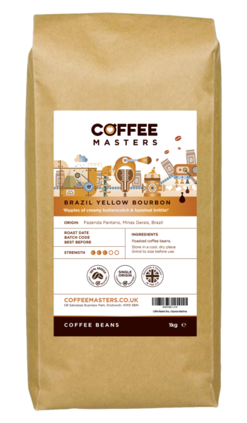 Coffee Masters - Brazil Yellow Bourbon Beans