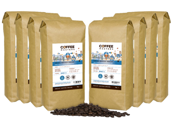 Coffee Masters - Swiss Water Decaf Coffee Beans (8x1kg) photo 1
