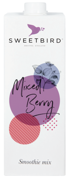 Sweetbird Smoothie - Mixed Berry - CASE (8x1L) photo 1