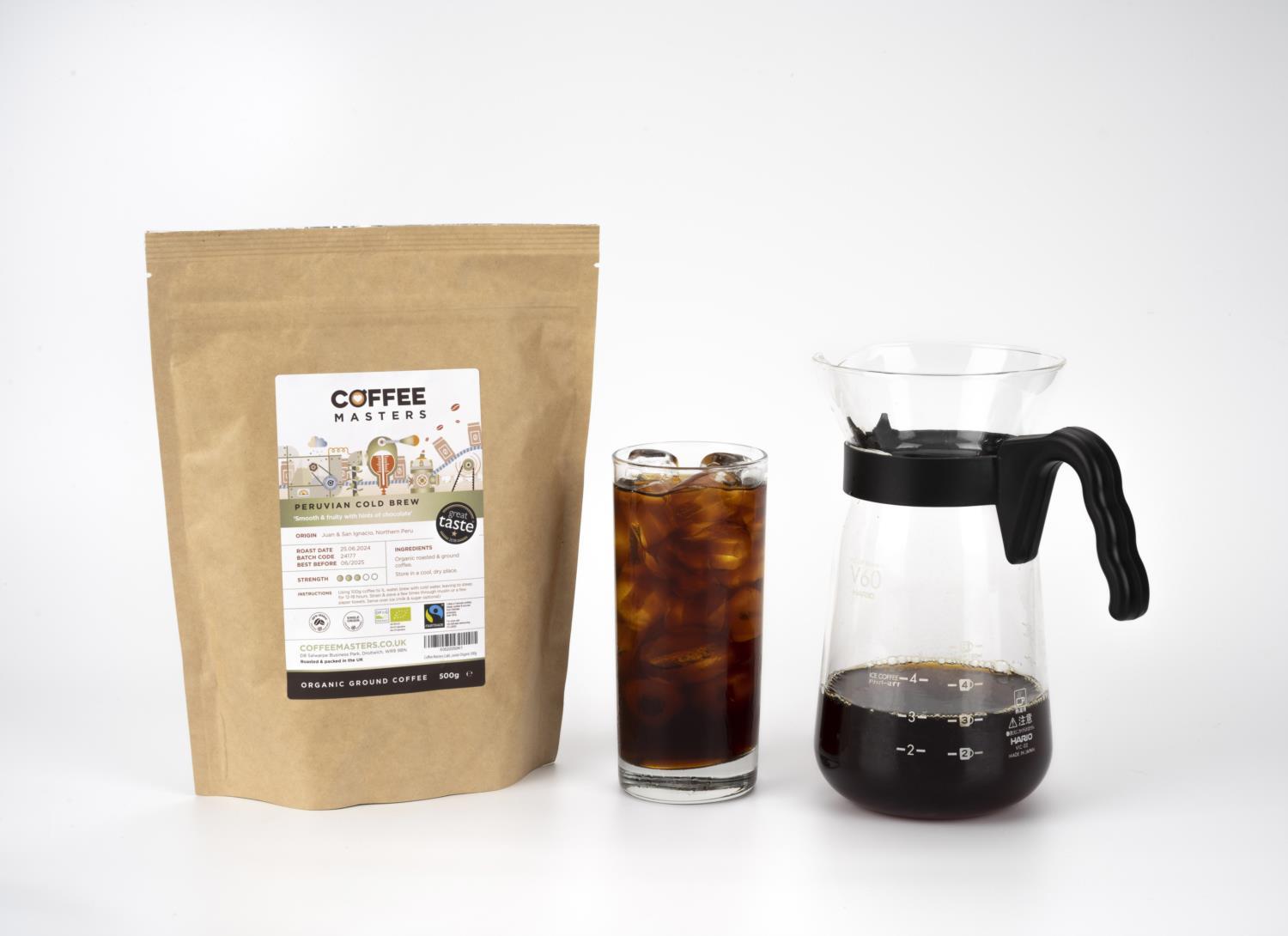 Coffee Masters - Peruvian Organic Cold Brew Ground Coffee photo 3