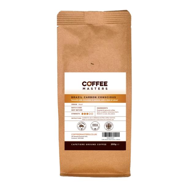 Coffee Masters - Brazil (Carbon Conscious) - Ground Cafetiere