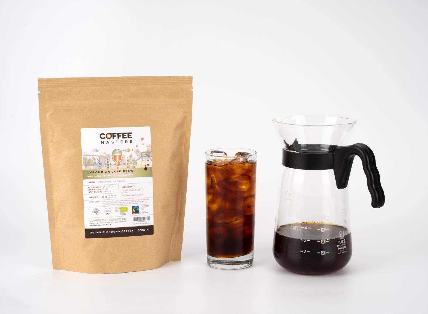 Coffee Masters - Colombian Cold Brew Ground Coffee photo 2