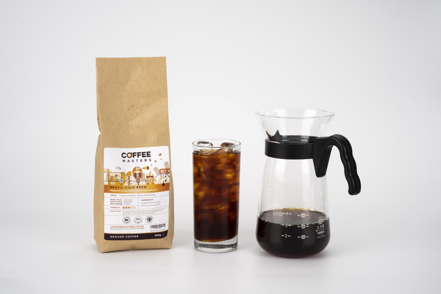 Coffee Masters - Brazil Yellow Bourbon Cold Brew Ground Coffee photo 4