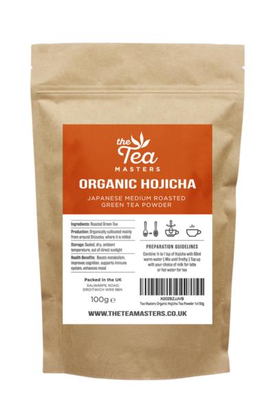 Tea Masters Organic Hojicha Powder