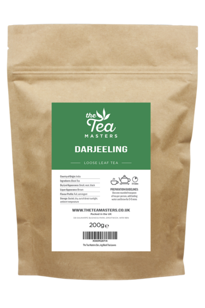 The Tea Masters Loose Leaf Tea - Darjeeling (1x200g)