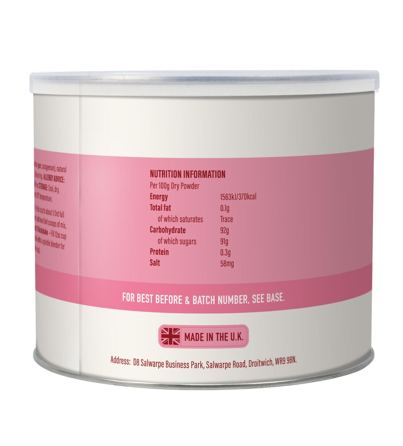 Indulgence Collection Premium Shake Mix - Strawberry 4x1kg photo 3