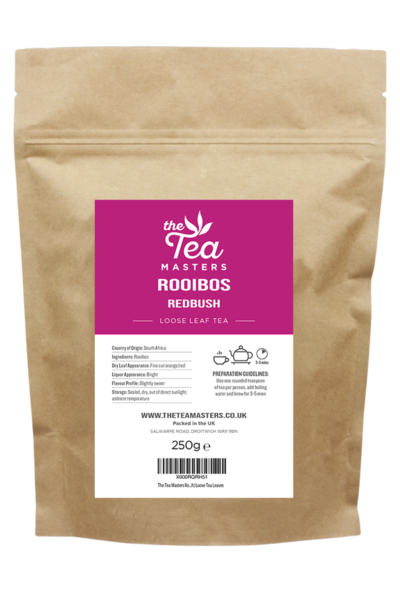 The Tea Masters Loose Leaf Tea - Rooibos (Redbush) (1x250g)
