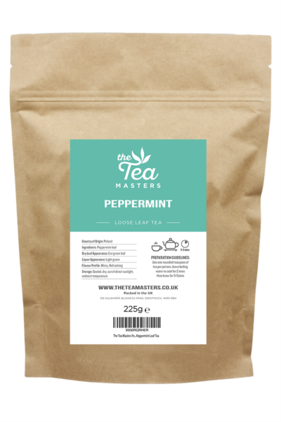 The Tea Masters Loose Leaf Tea - Peppermint (1x225g) photo 1