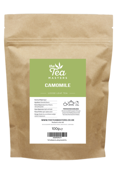 The Tea Masters Loose Leaf Tea - Camomile (1x100g)