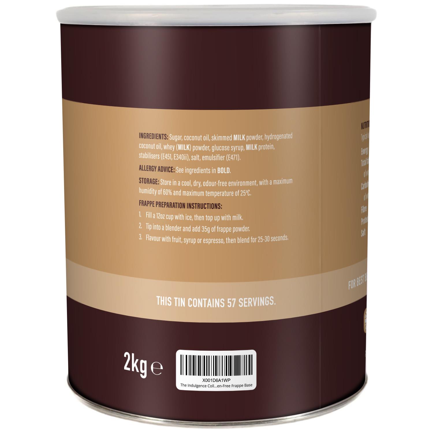 Indulgence Collection - Thick & Creamy Luxury Frappe Base (1x2kg) photo 2