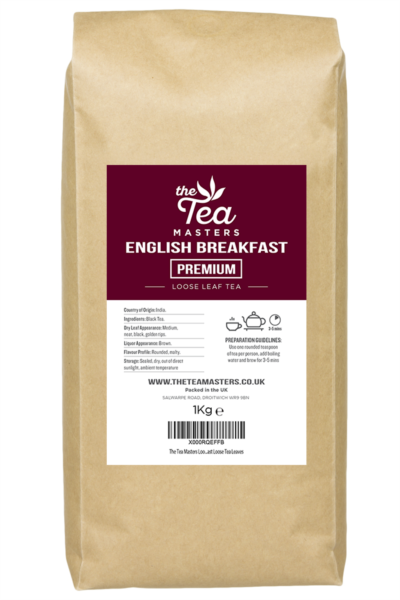 The Tea Masters Loose Leaf Tea - Breakfast Tea - Premium