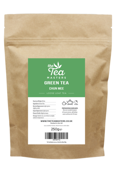 The Tea Masters Loose Leaf Tea - Green Tea - Chun Mee (1x250g)