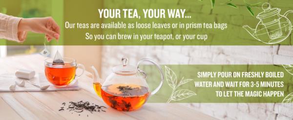 The Tea Masters Loose Leaf Tea - Breakfast Tea - Rwanda (1x1kg) photo 10