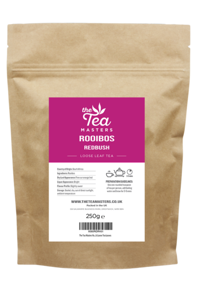 The Tea Masters Loose Leaf Tea - Rooibos (Redbush) (1x250g)