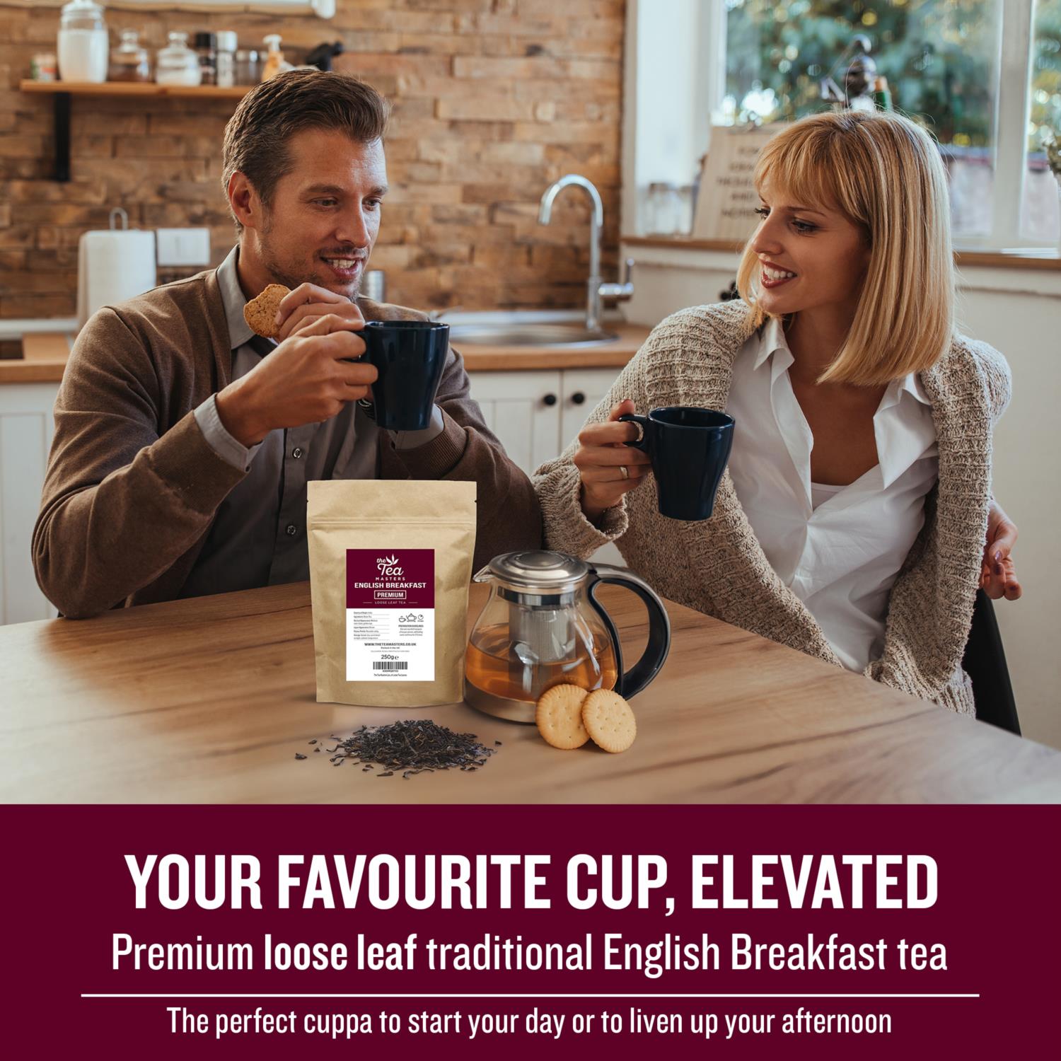 Tea Masters Loose Leaf Tea - Breakfast Tea - Premium (1x250g) photo 5