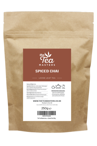 The Tea Masters Loose Leaf Tea - Spiced Chai