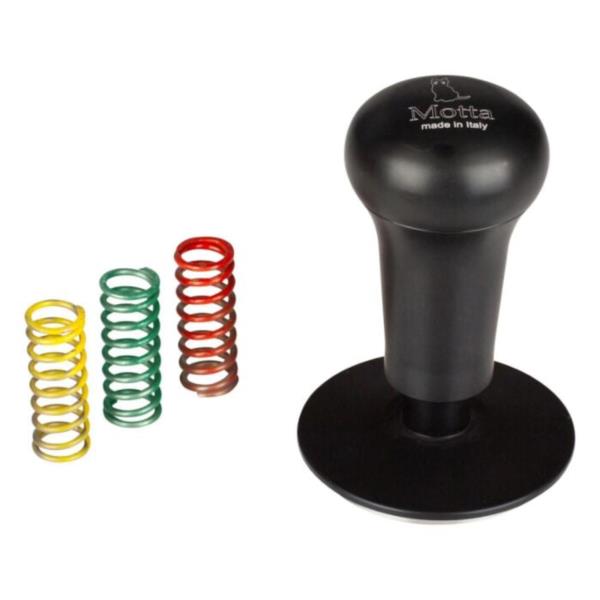 Tamper - Calibrated Flat 58mm Motta (Black)