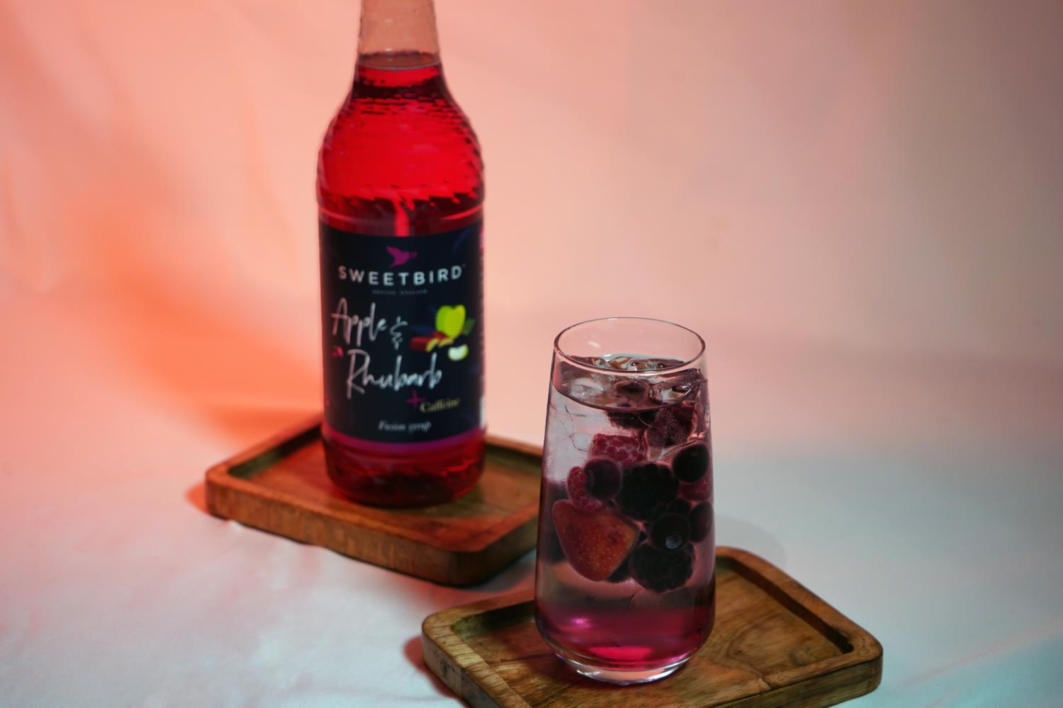 Sweetbird Syrup - Apple and Rhubarb Caffeine photo 2