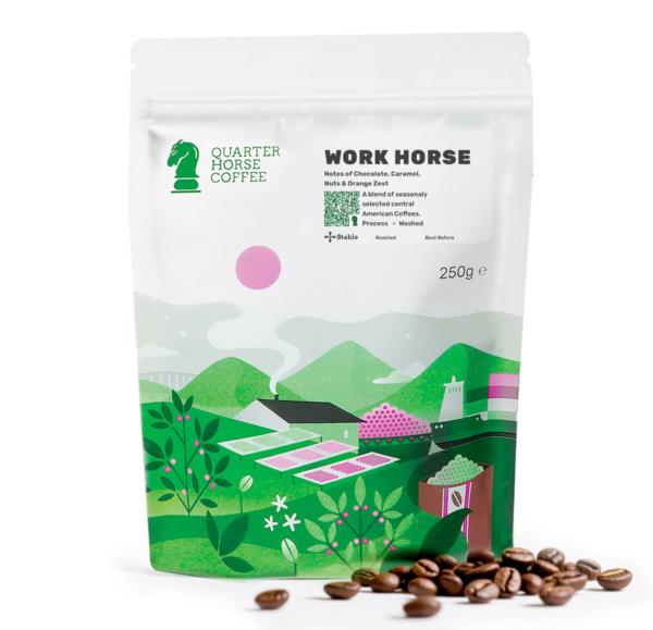 Quarter Horse Coffee - Work Horse Blend (Filter Blend) Coffee beans - Retail