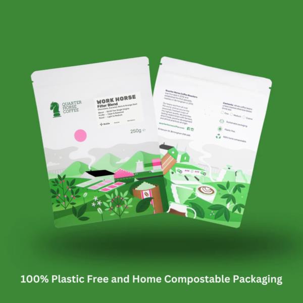 Quarter Horse Coffee - Work Horse Blend (Filter Blend) Coffee beans - Retail photo 3