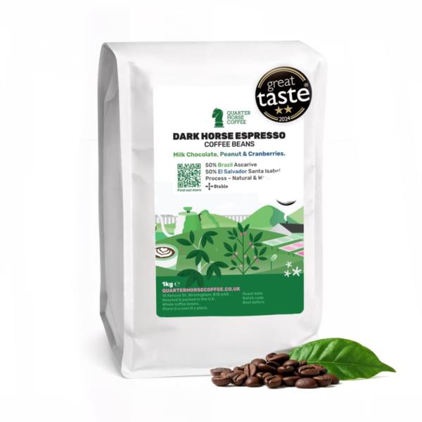 Quarter Horse Coffee - Dark Horse Espresso 1kg photo 1