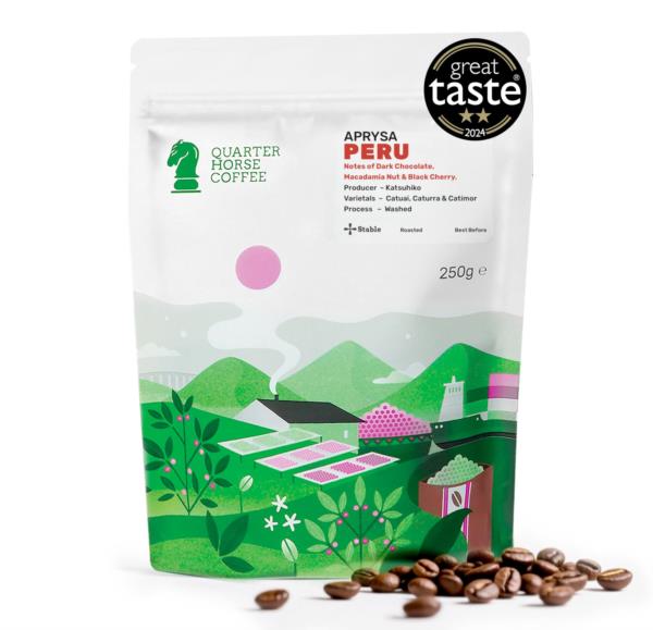 Quarter Horse Coffee - Peru Aprysa Coffee beans