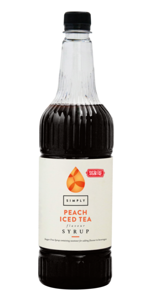 Simply Syrup - Sugar Free Peach Iced Tea 1L