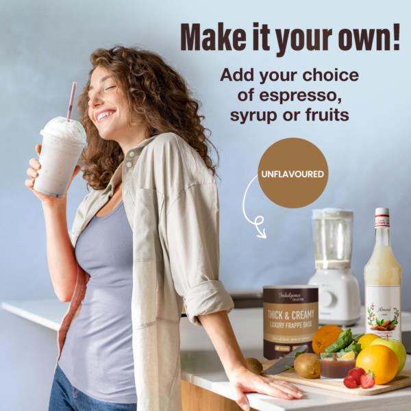 Indulgence Collection - Thick & Creamy Luxury Frappe Base (4x2kg) photo 3