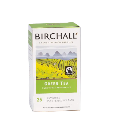 Birchall - Green Tea Enveloped Tea Bags