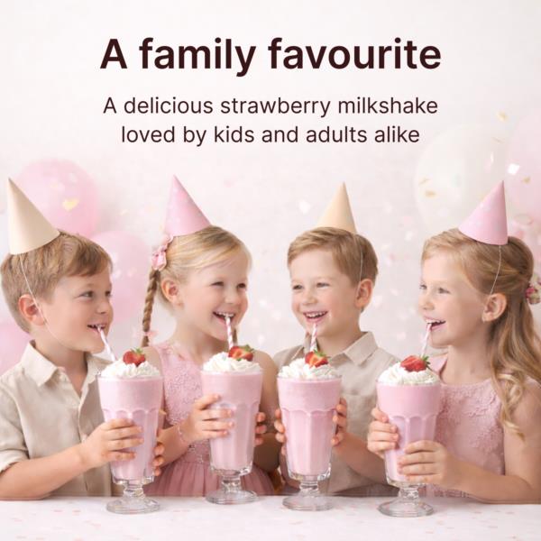 Indulgence Collection Premium Shake Mix - Strawberry photo 4
