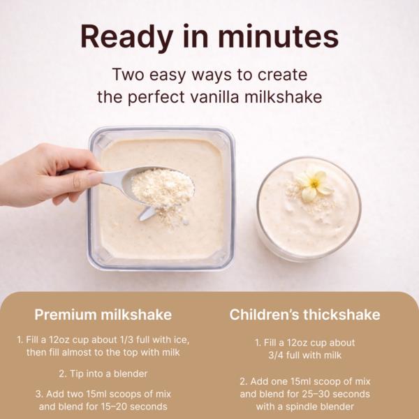 Indulgence Collection Premium Shake Mix - Vanilla photo 5