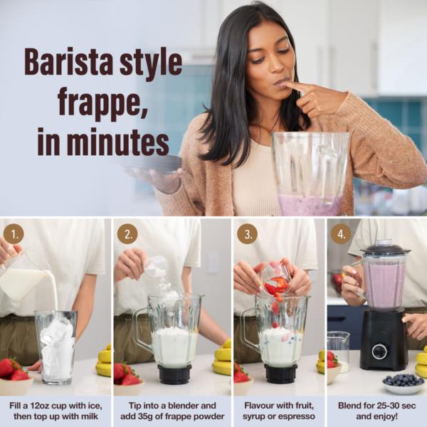 Indulgence Collection - Non Dairy Luxury Frappe Base (4x2kg) photo 5