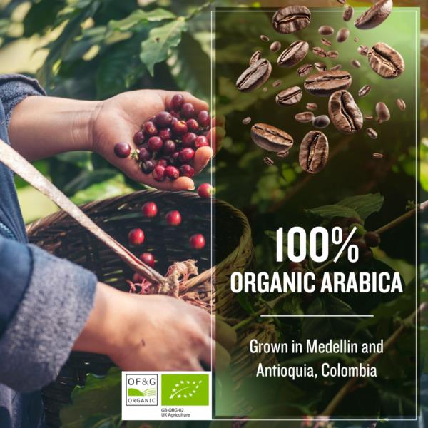 Coffee Masters - Colombian Organic Fairtrade Beans photo 2
