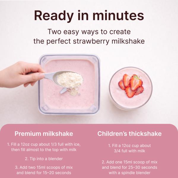 Indulgence Collection Premium Shake Mix - Strawberry photo 5