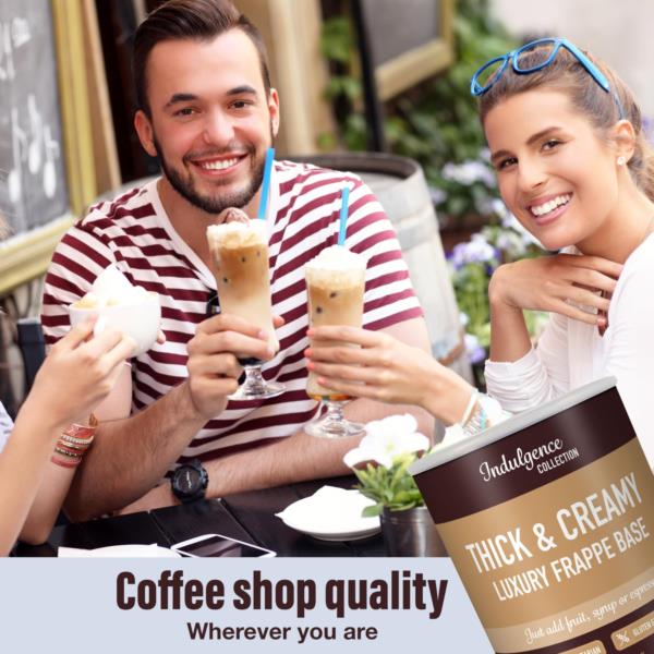 Indulgence Collection - Thick & Creamy Luxury Frappe Base (4x2kg) photo 4