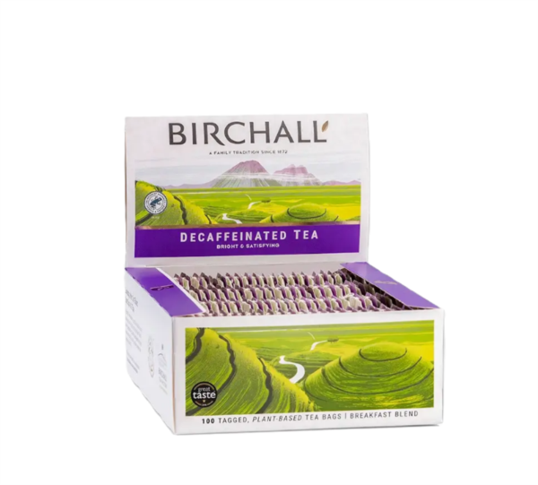 Birchall - Decaf Breakfast Tagged Tea Bags