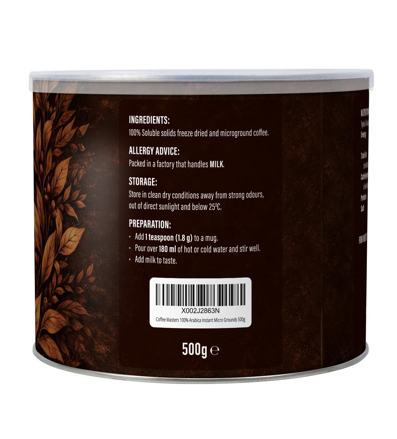 Coffee Masters Micro-Fusion Arabica Premium Instant Coffee photo 2