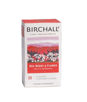 Birchall - Red Berry & Flower Enveloped Tea Bags
