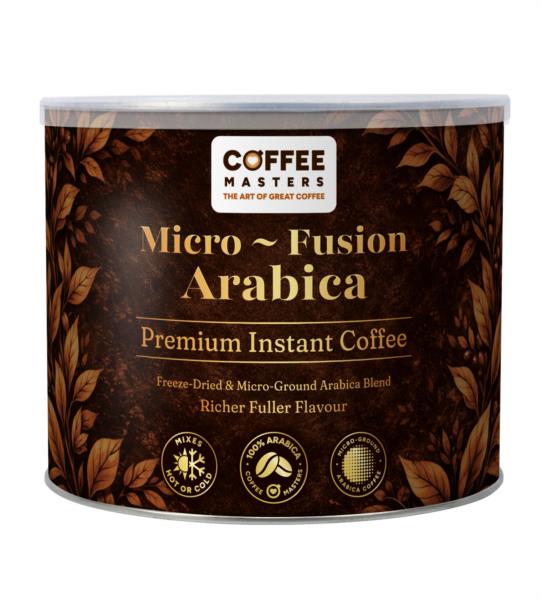Coffee Masters 100% Arabica Instant Coffee with MicroGrounds