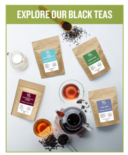 Tea Masters  - Decaf English Breakfast Loose Leaf Tea - Fannings photo 5